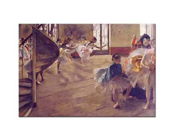 Edgar Degas Bale Sınıfında Prova