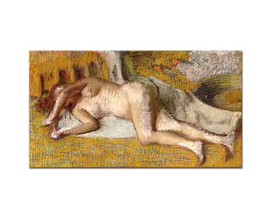 Edgar Degas Banyo Sonrası Dinlenme