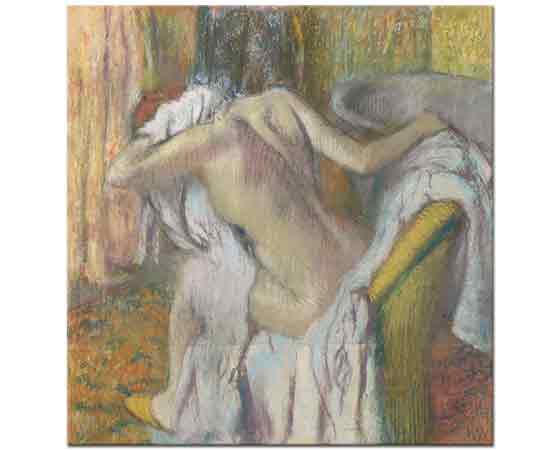 Edgar Degas Banyo Sonrası Kurulanan Kadın