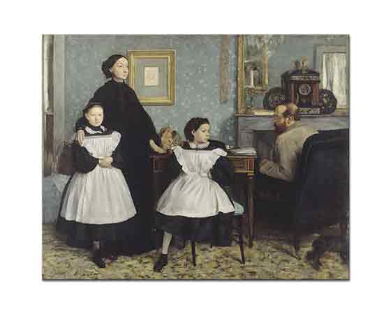 Edgar Degas Bellelli Ailesi