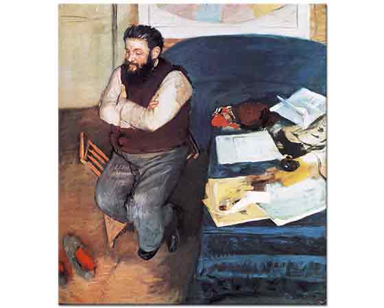 Edgar Degas Diego Martelli