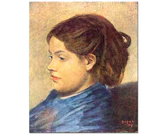 Edgar Degas Emma Dobigny'in Portresi