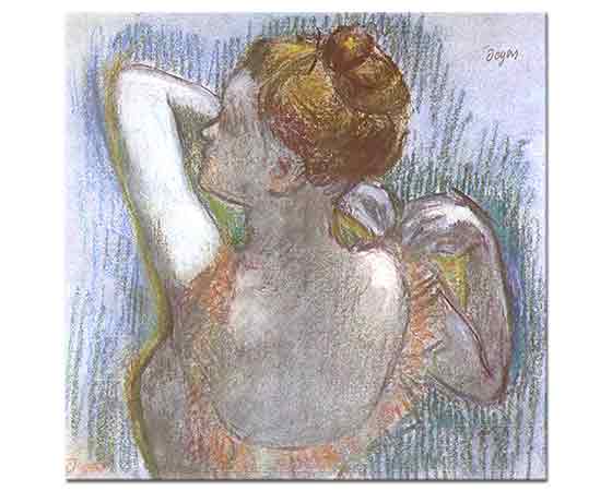 Edgar Degas Hazırlanan Balerin