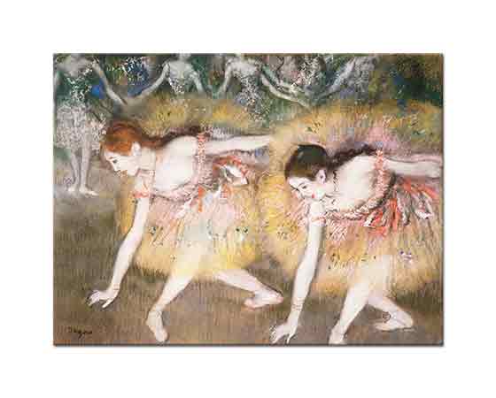 Edgar Degas iki Balerin