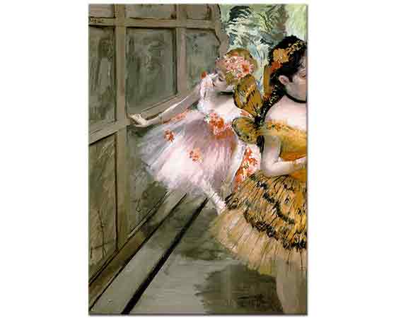 Edgar Degas Kuliste Balerinler