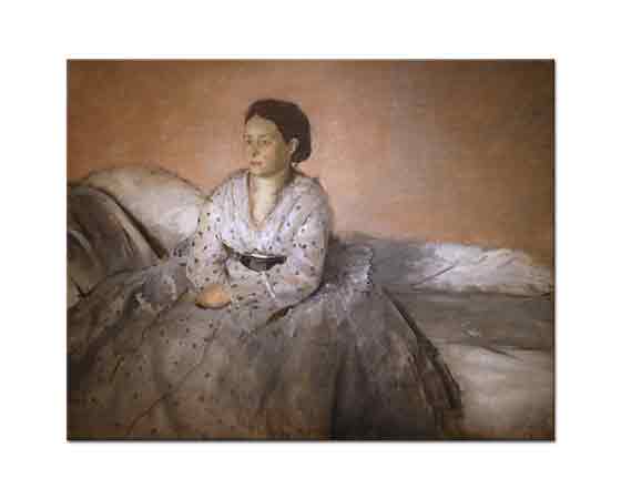 Edgar Degas Madame Rene de Gas'ın Portresi