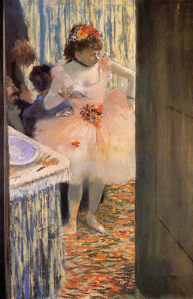 Edgar Degas Odasında Balerin