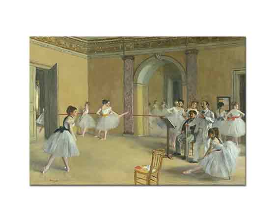 Edgar Degas Peletier Caddesinde Bale Salonu