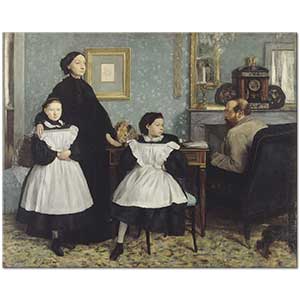 Edgar Degas Bellelli Ailesi