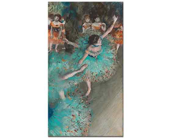 Edgar Degas Yeşil Dansçılar