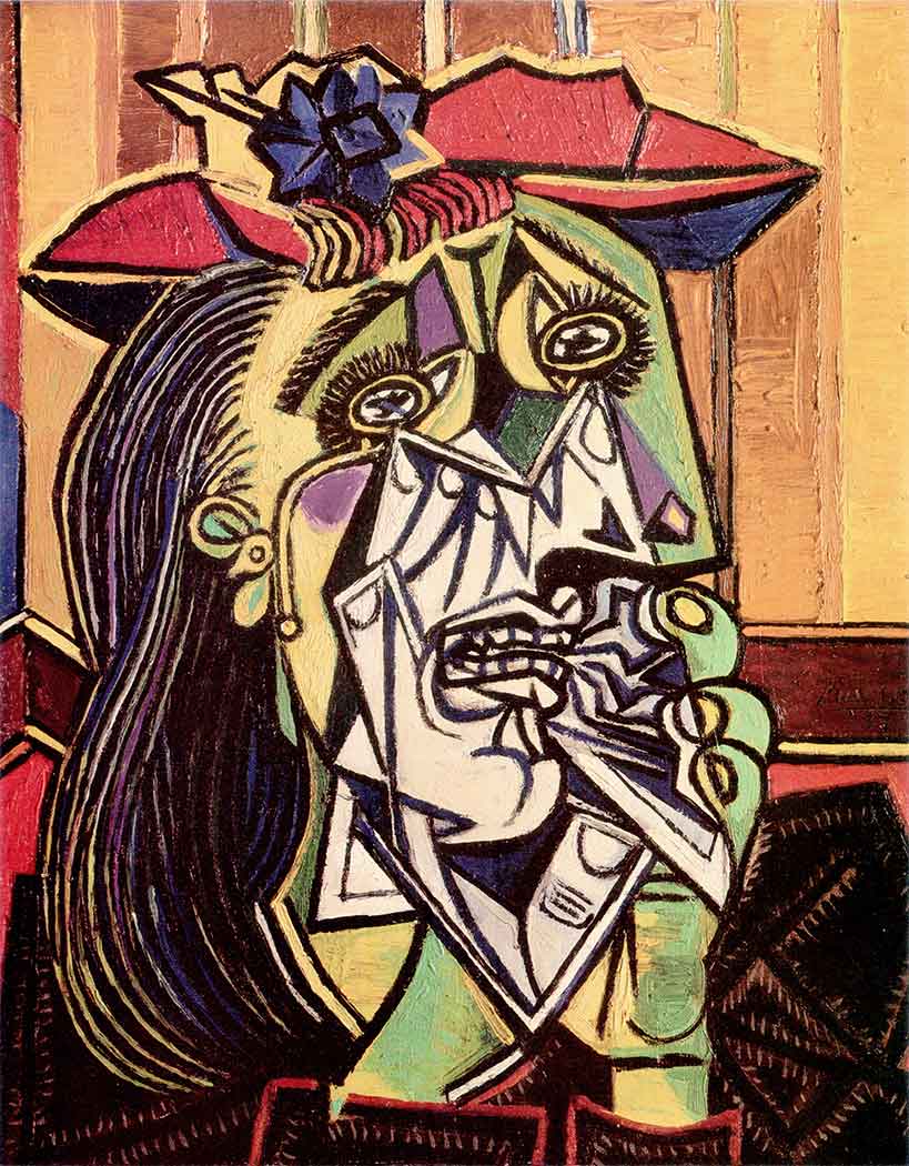 Pablo Picasso Ağlayan Kadın
