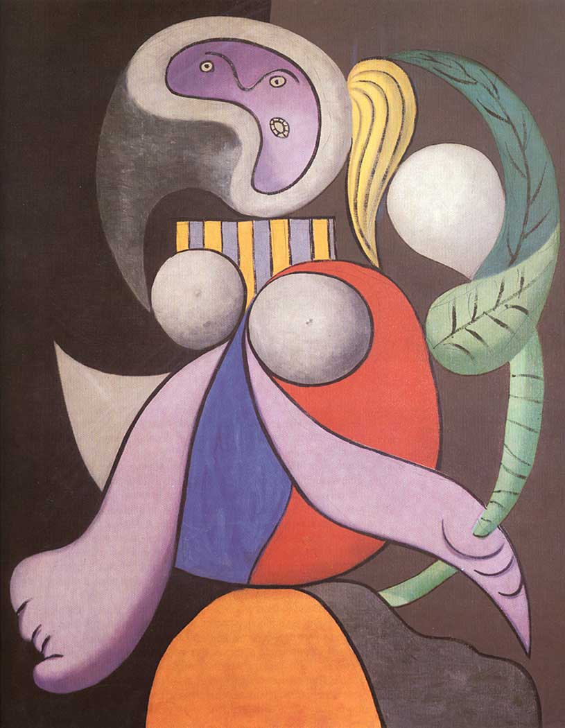Pablo Picasso Çiçekli Kadın