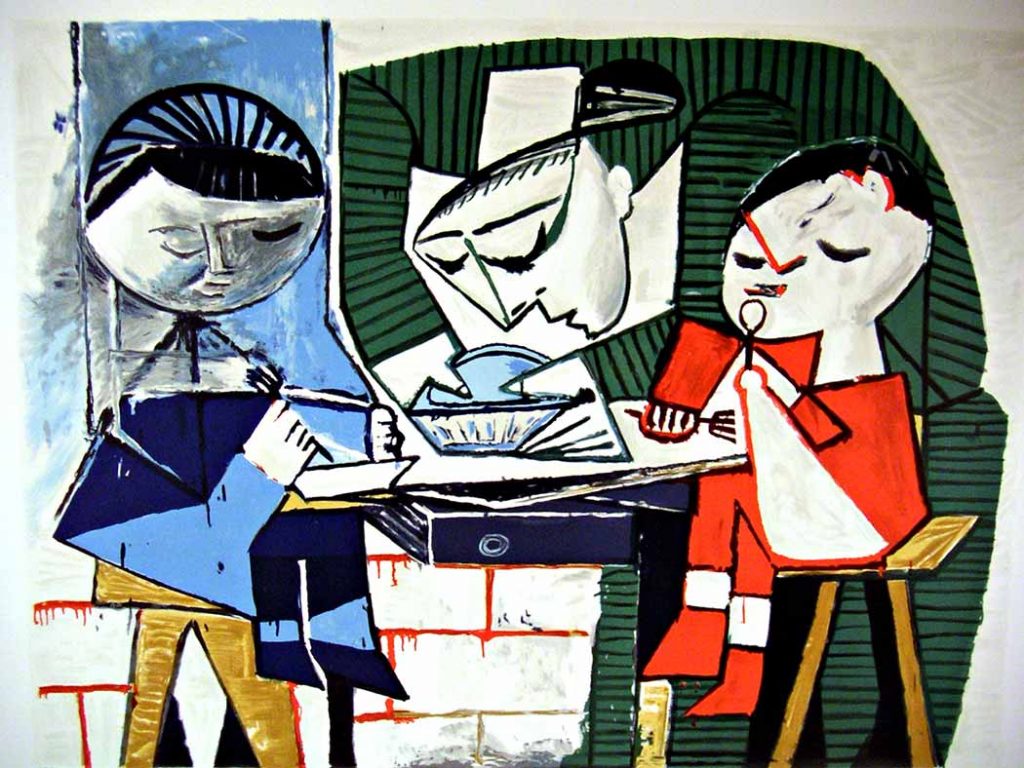 Pablo Picasso Öğün