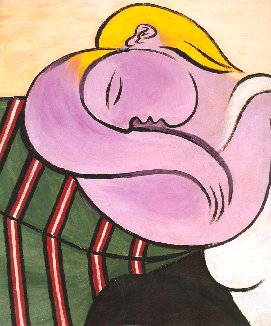 Pablo Picasso Sarı Saçlı Kadın