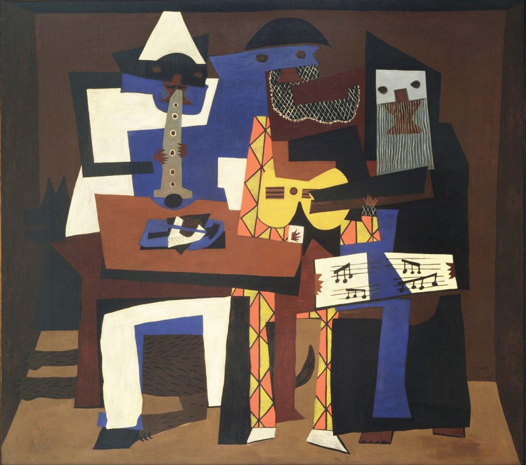 Pablo Picasso Üç Müzisyen