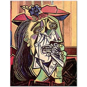 Pablo Picasso Ağlayan Kadın