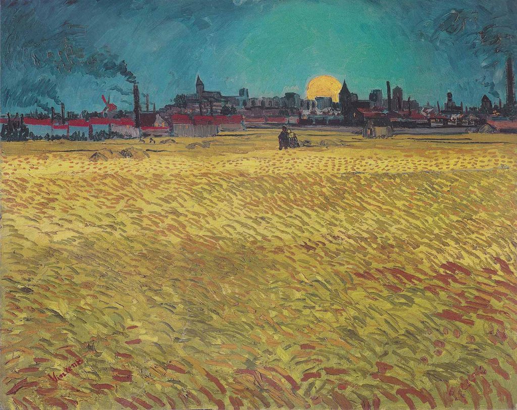 Vincent van Gogh Arles'de Yaz Akşamı