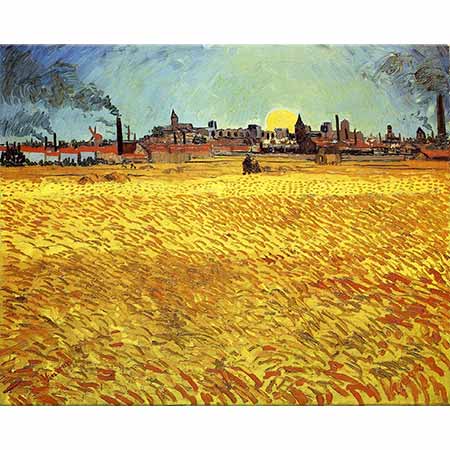 Vincent van Gogh Arles'de Yaz Akşamı