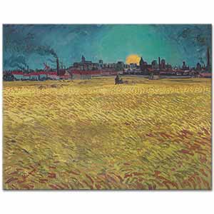 Vincent van Gogh Arles'de Yaz Akşamı