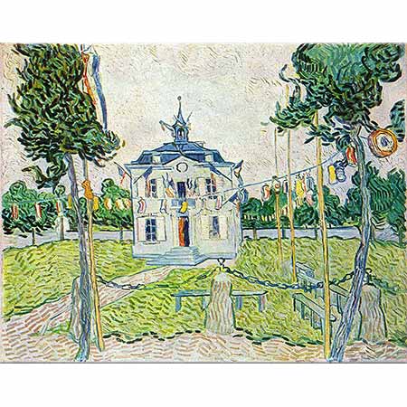 Vincent van Gogh Auvers Belediye Binası