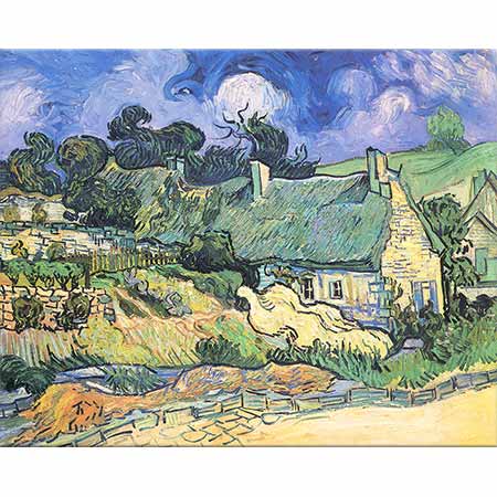 Vincent van Gogh Auvers'te Evler