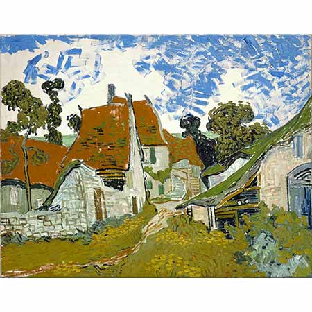 Vincent van Gogh Auvers'de Sokak