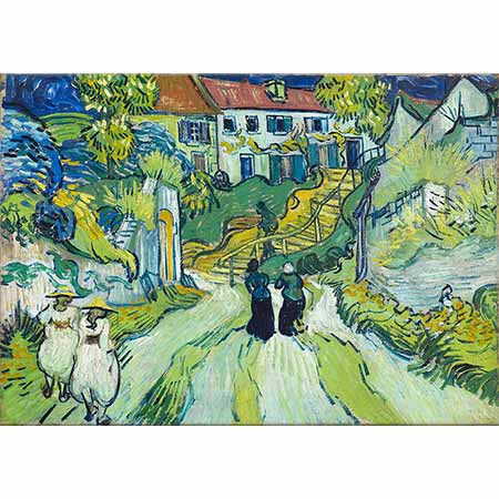 Vincent van Gogh Auvers'te Yol ve Merdiven