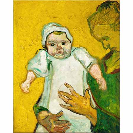 Vincent van Gogh Bayan Roulin Bebeği ile