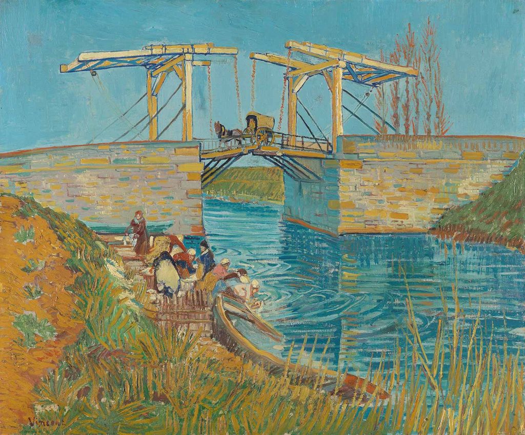 Vincent van Gogh Langlois Köprüsü Arles