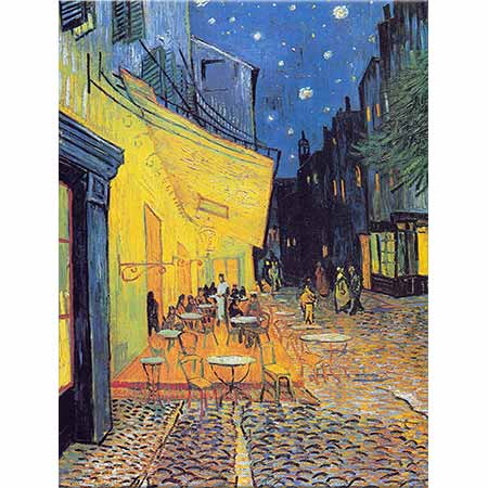Vincent van Gogh Cafe Terasında Gece