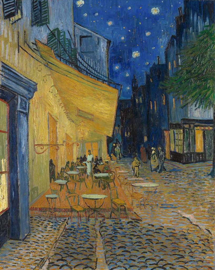 Vincent van Gogh Cafe Terasında Gece