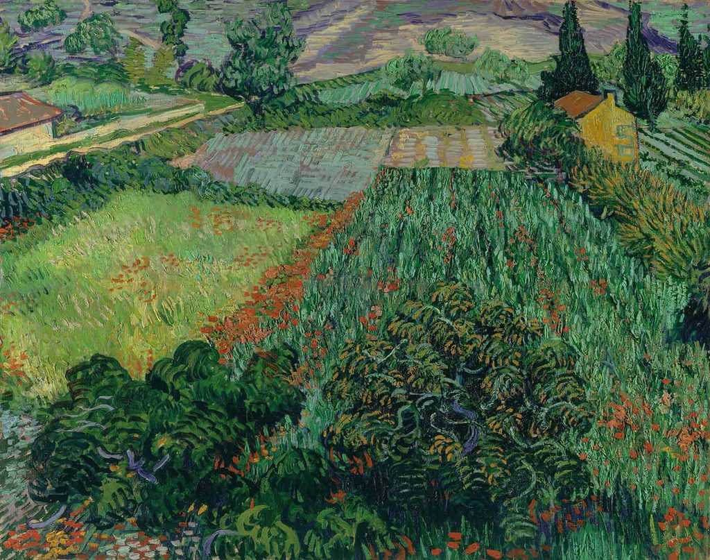 Vincent van Gogh Gelincik Tarlası