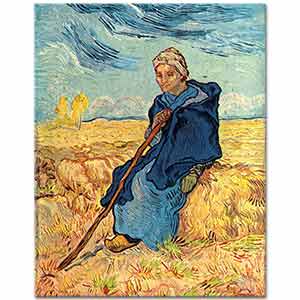 Vincent van Gogh Kadın Çoban