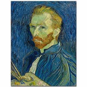 Vincent van Gogh Kendi Portresi II