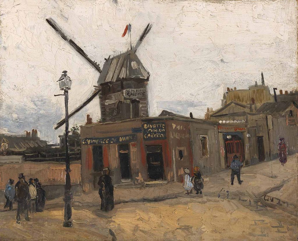 Vincent van Gogh La Galette Değirmeni