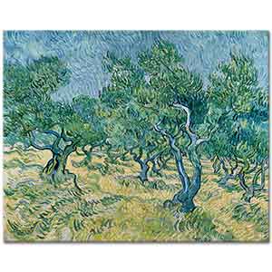 Vincent van Gogh Zeytinlik Manzarası