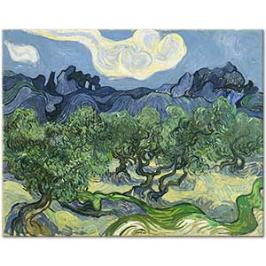 Vincent van Gogh Zeytin Ağaçları