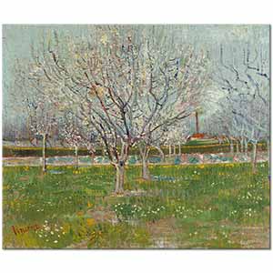 Vincent van Gogh Pembe Meyve Bahçesi