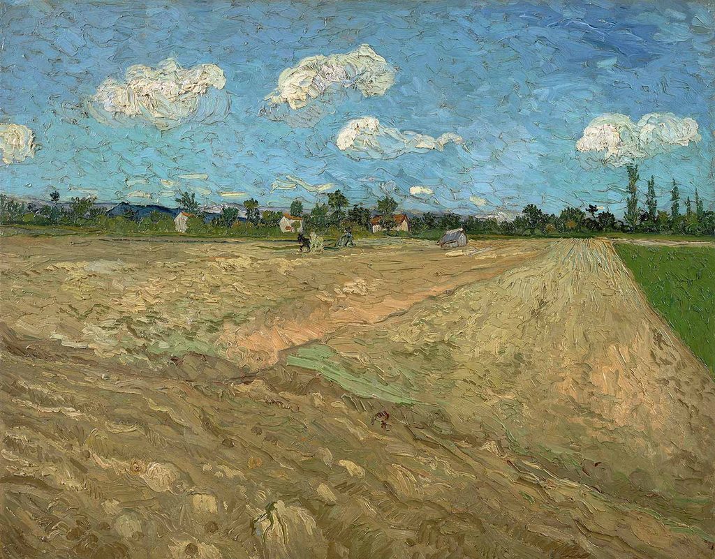 Vincent van Gogh Sürülmüş Tarlalar