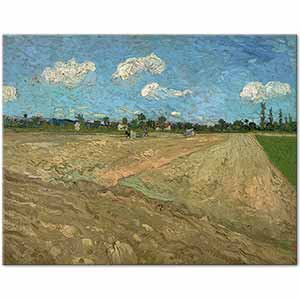 Vincent van Gogh Sürülmüş Tarlalar