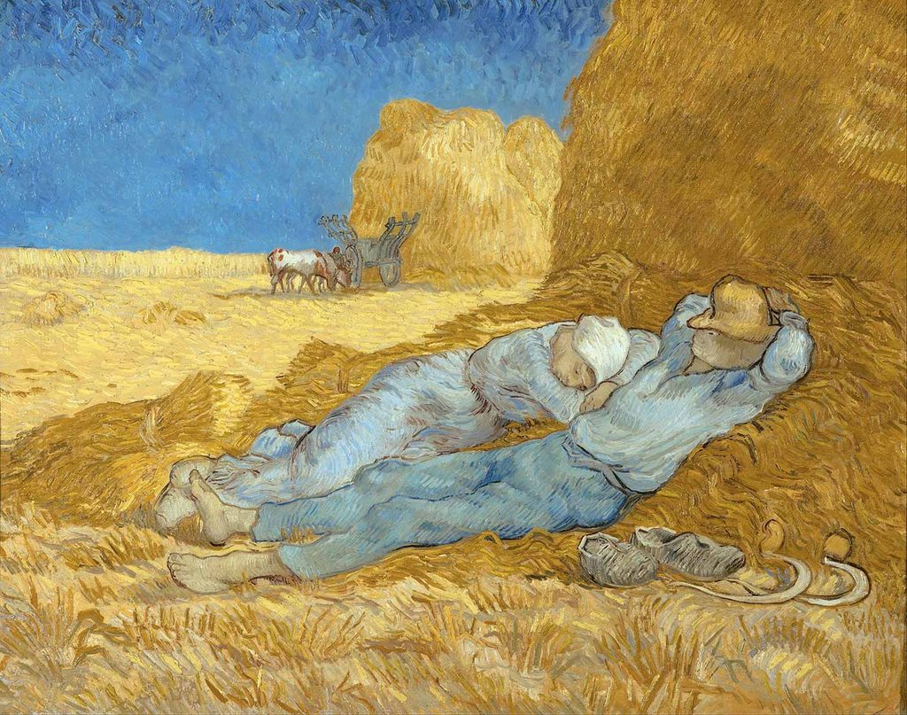 Vincent van Gogh Öğlen Molası