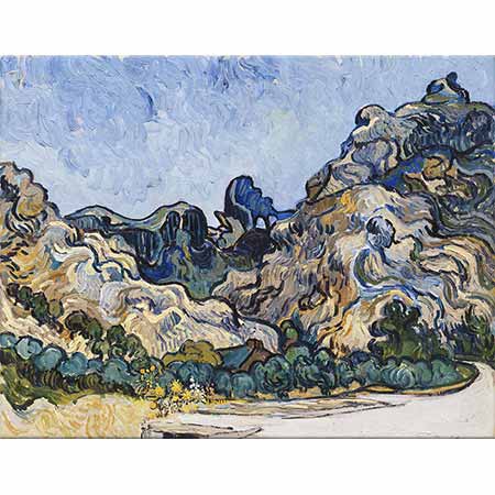 Vincent van Gogh Saint Remy Tepesi