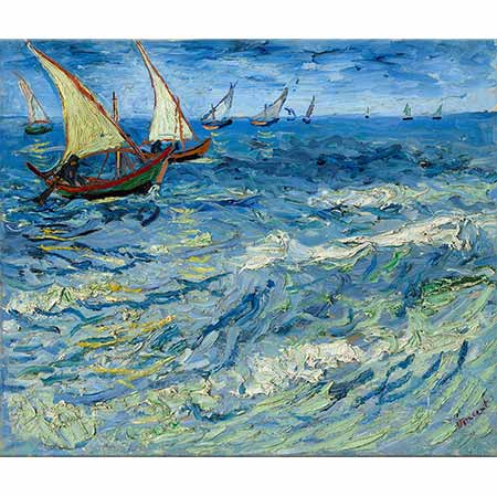 Vincent van Gogh Saintes Maries Denizi