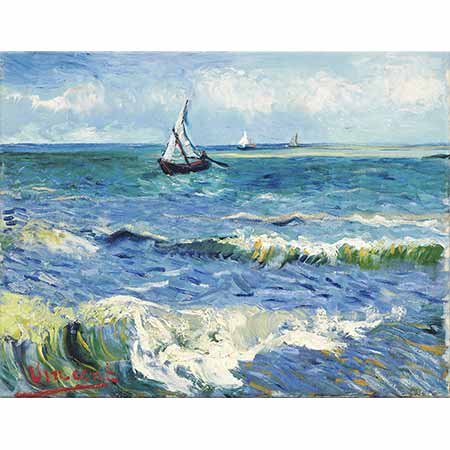 Vincent van Gogh Saintes Maries'de Deniz