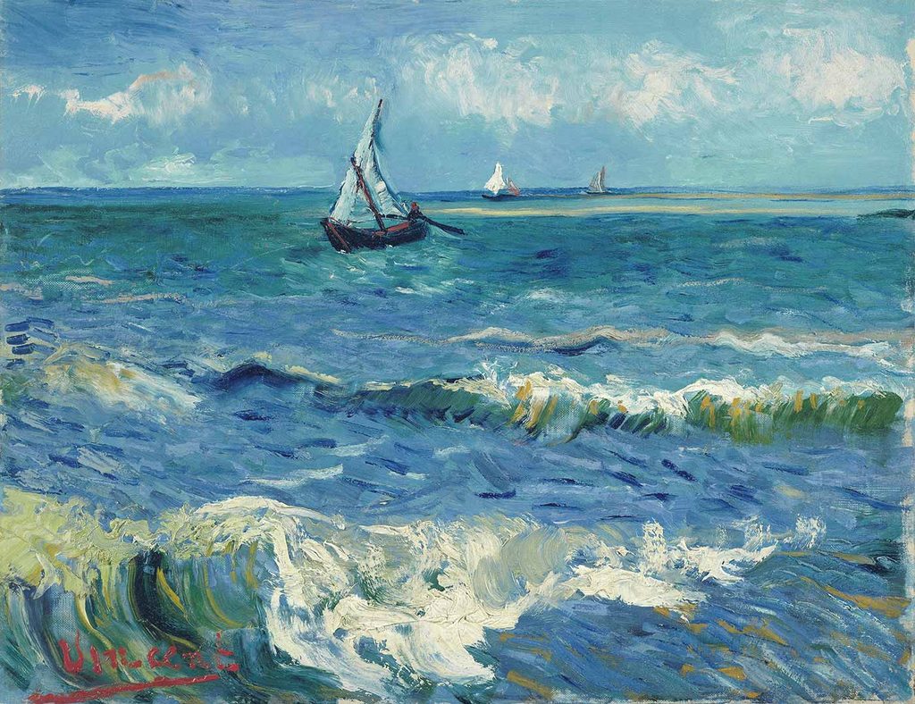 Vincent van Gogh Saintes Maries'de Deniz