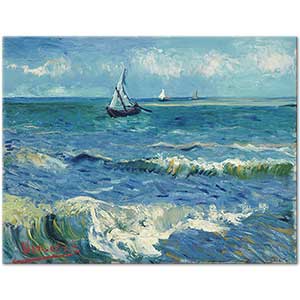 Vincent van Gogh Saintes Maries'de Deniz