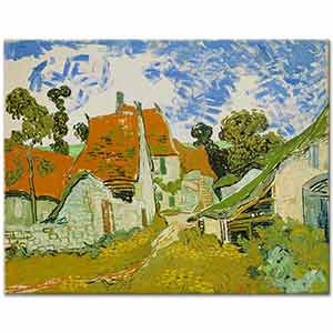 Vincent van Gogh Auvers'de Sokak