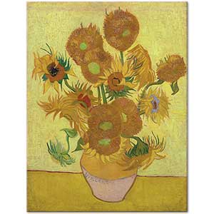 Vincent van Gogh Vazoda Ayçiçekleri