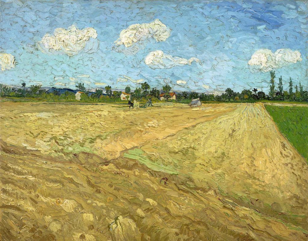 Vincent van Gogh Sürülmüş Tarlalar