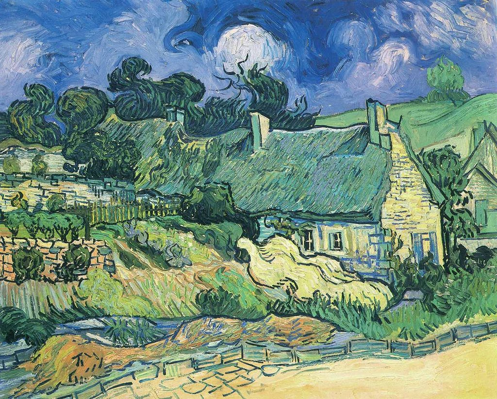 Vincent van Gogh Cordeville'de Evler